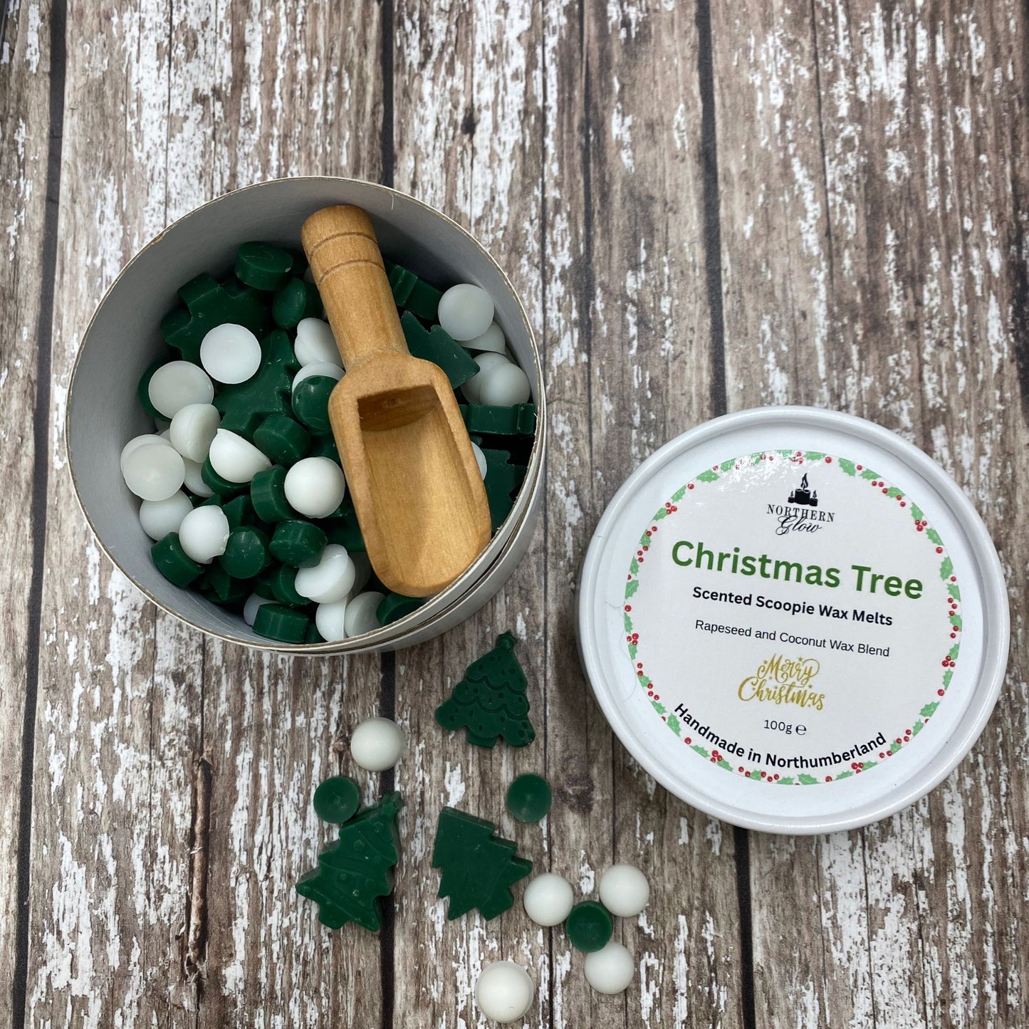 Christmas Tree Wax Melt | Rapeseed and Coconut Wax Blend