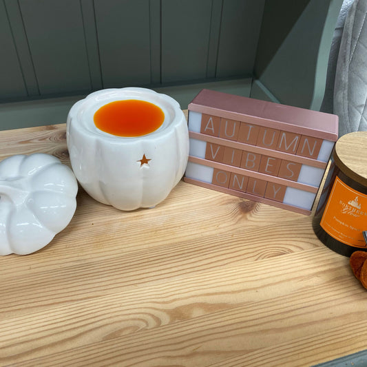 Pumpkin Wax Melt Burner