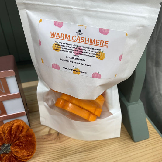 Warm Cashmere Wax Melt | Rapeseed and Coconut Wax Blend