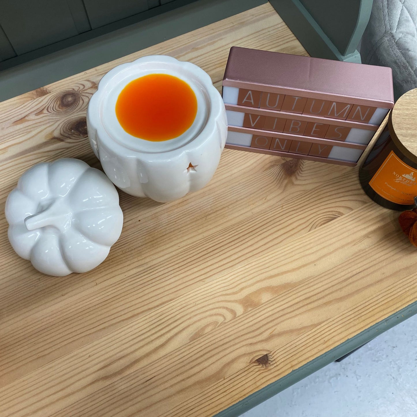 Pumpkin Wax Melt Burner