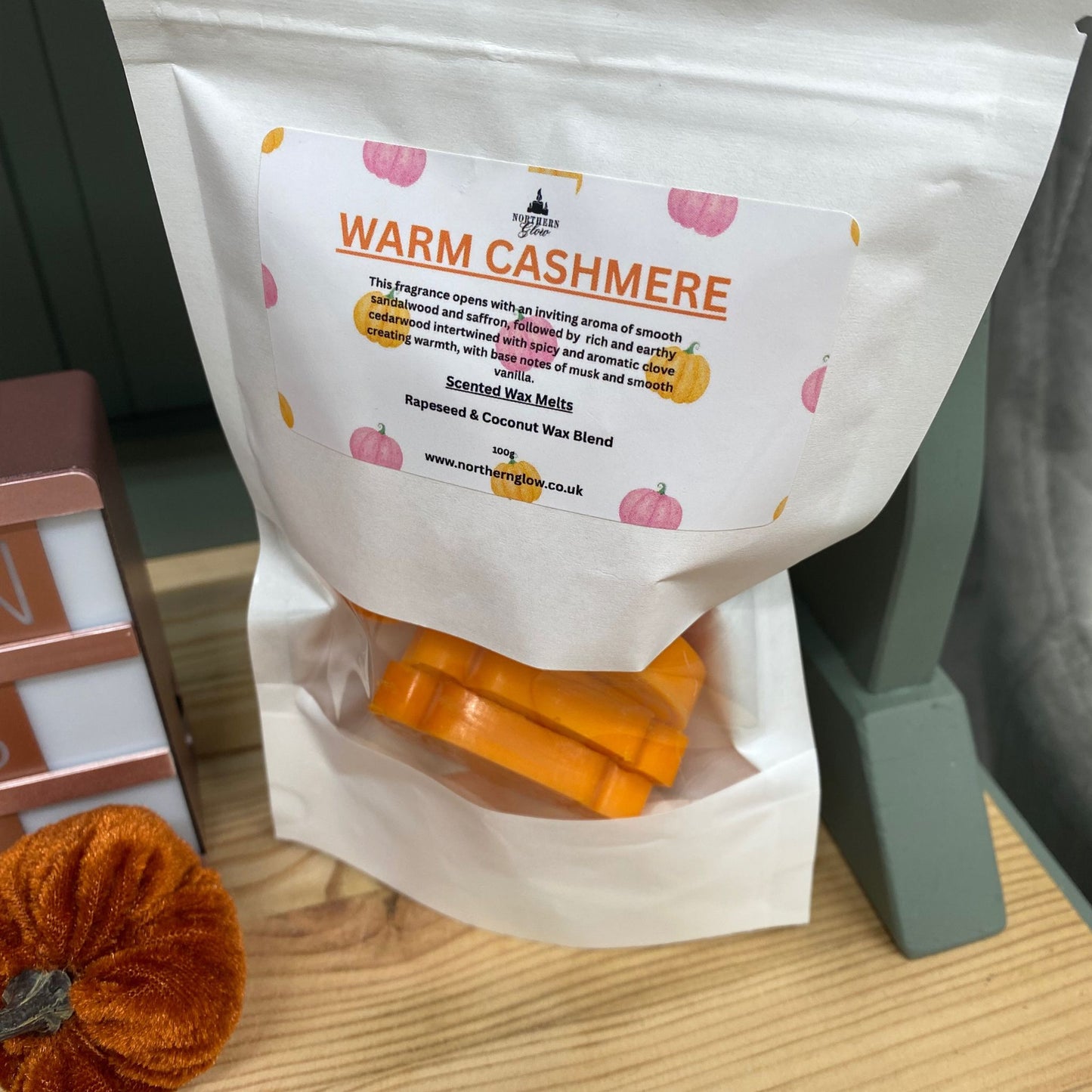 Warm Cashmere Wax Melt | Rapeseed and Coconut Wax Blend